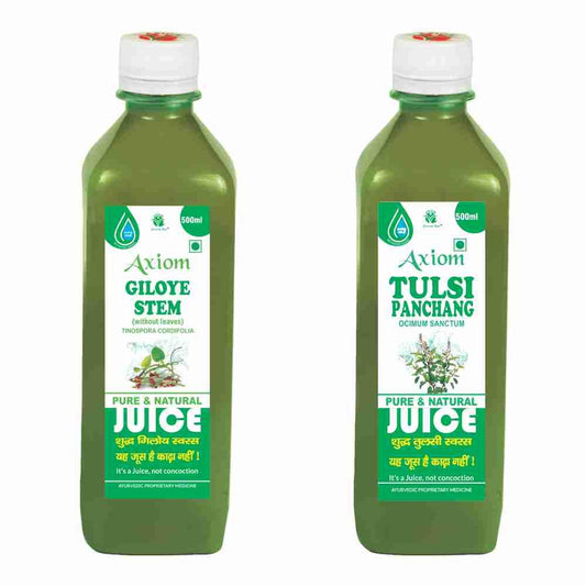 Axiom Jeevanras Tulsi Panchang / Giloy Stem Juice Combos image 1