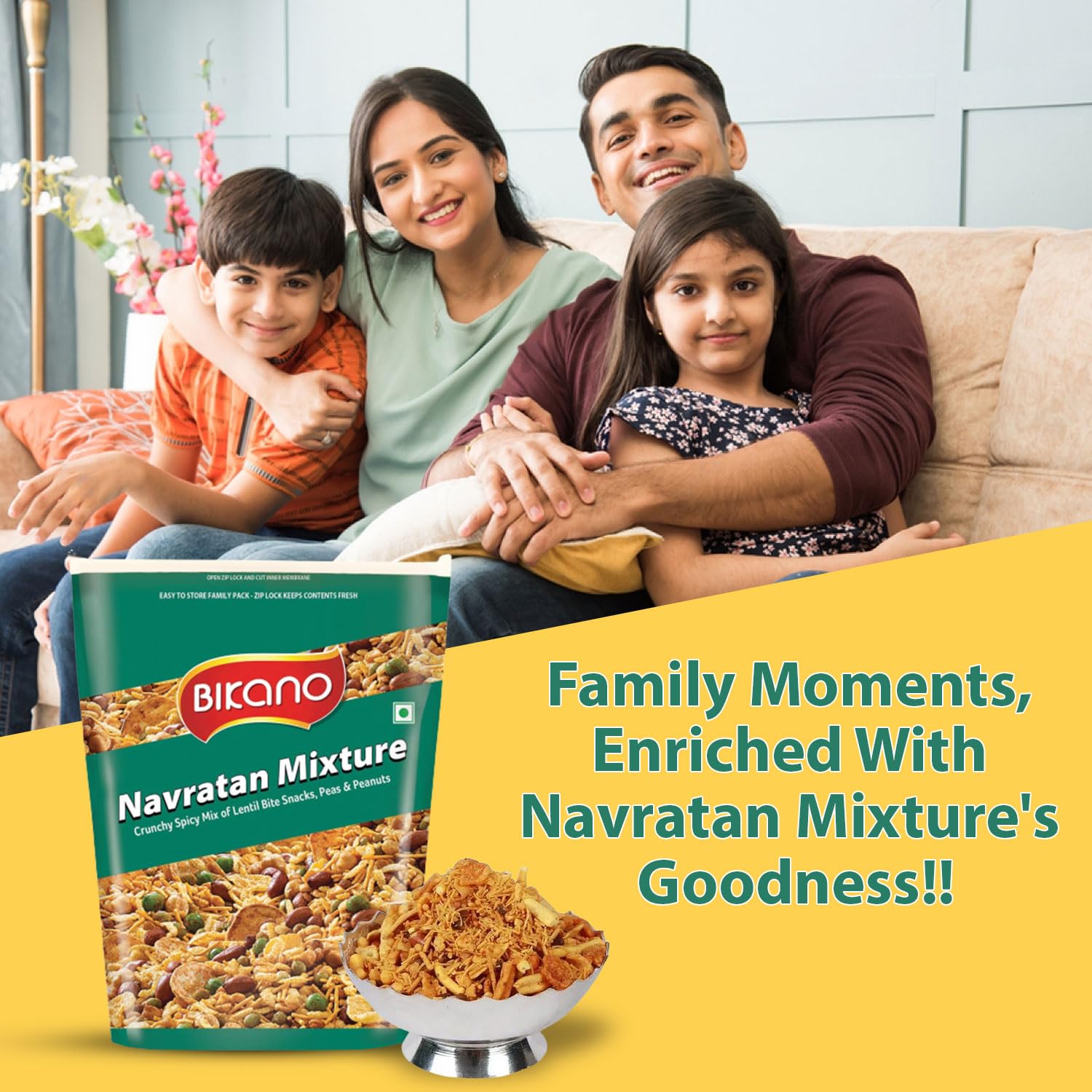 Bikano Navratan Mixture - 1 kg image 2