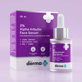 The Derma Co 2% Alpha Arbutin Face Serum For Dark Spots & Uneven Skin Tone image 1