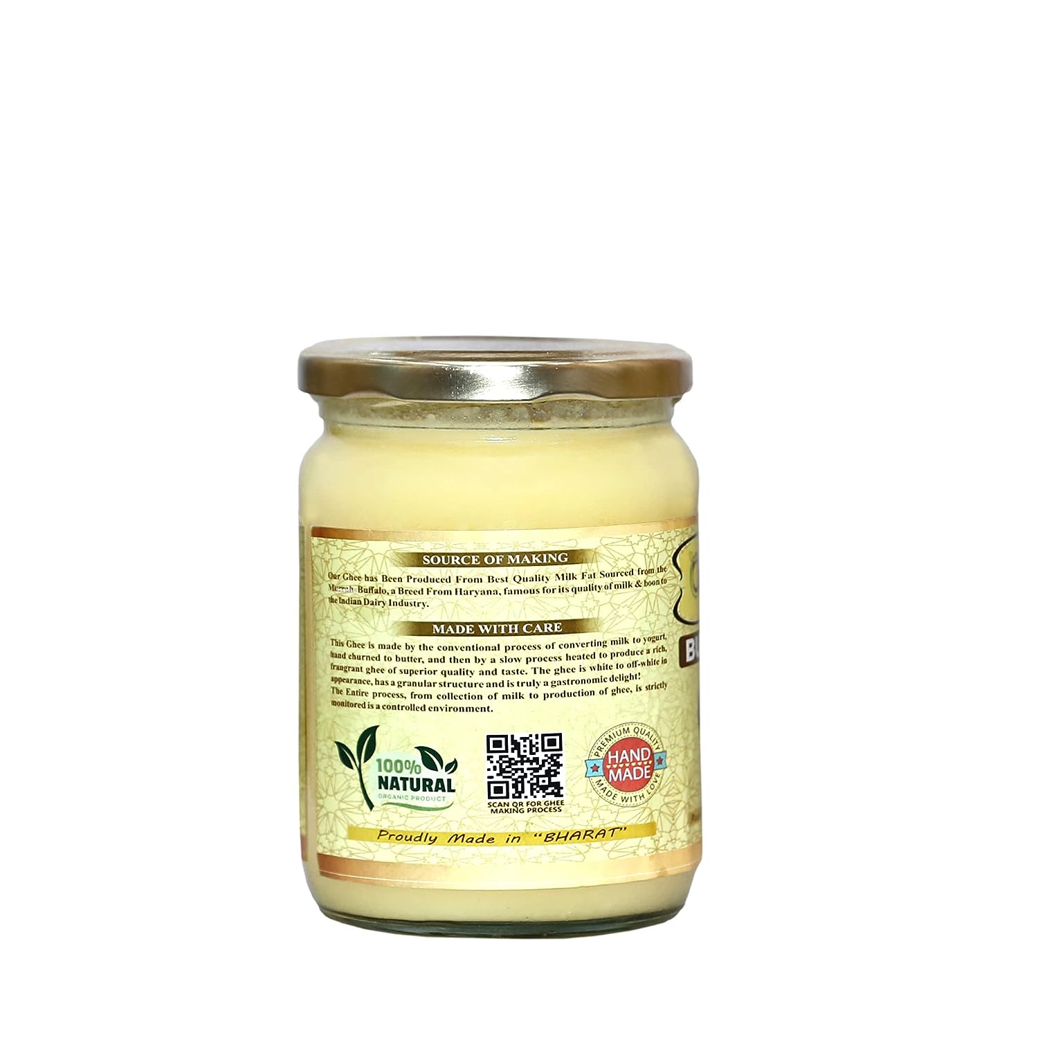 Organicbite Buffalo Ghee - 500 ml image 2