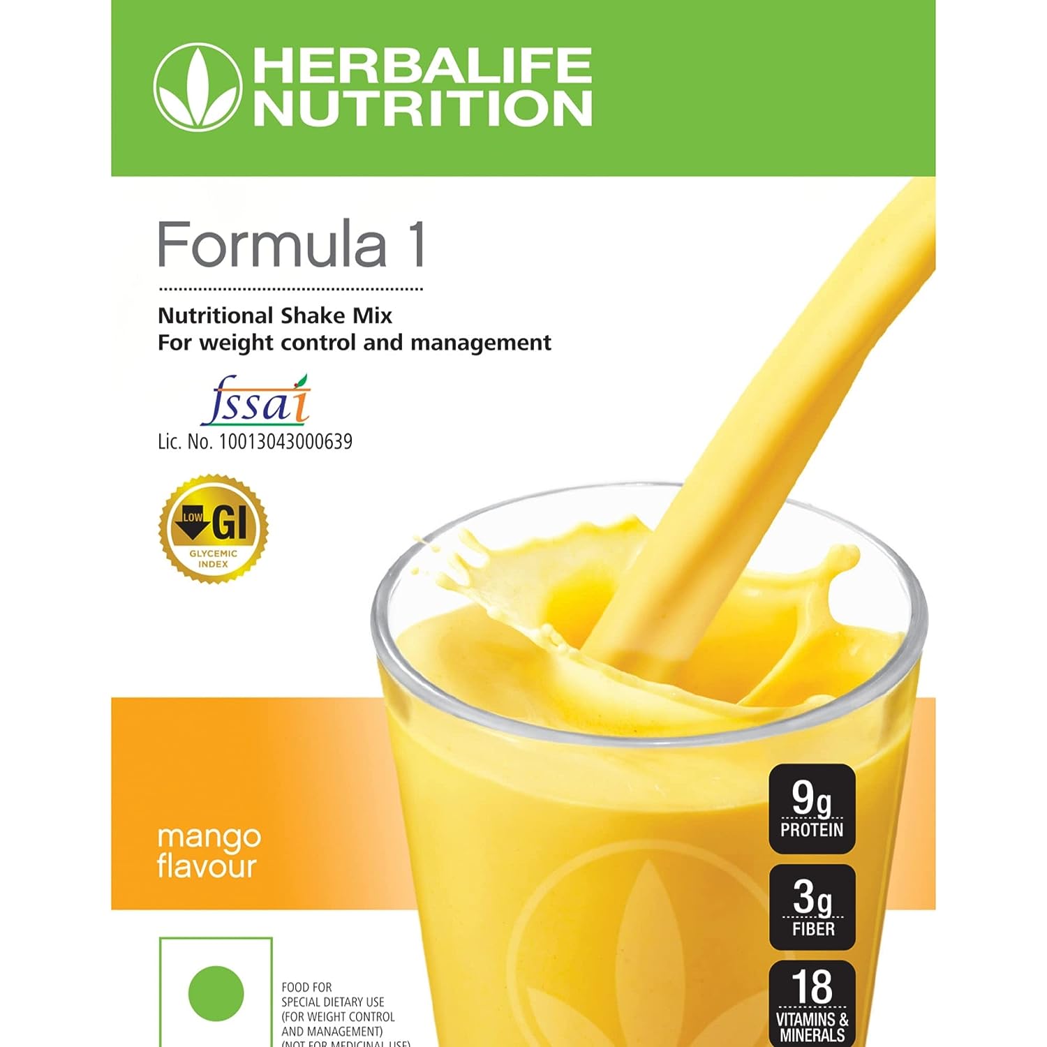 Herbalife Nutrition Formula 1 Nutritional Shake Mix Mango Flavour image 2
