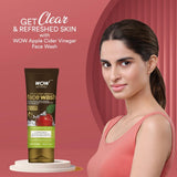 WOW Skin Science Apple Cider Vinegar Face Wash 100 ml image 2