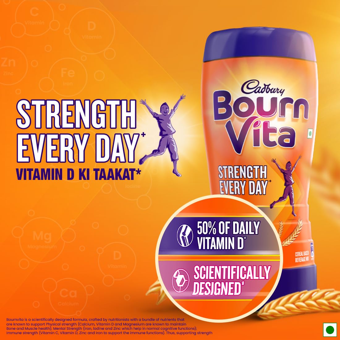 Cadbury Bournvita - 1 kg image 2