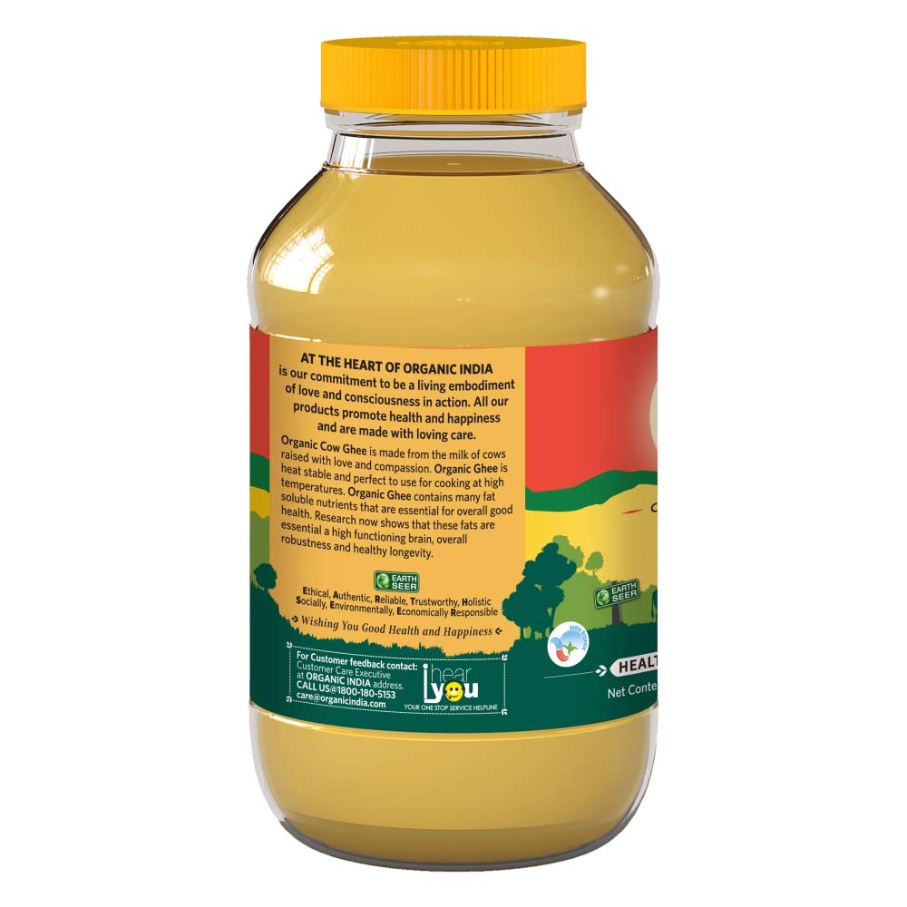 Organic India Cow Ghee - 500 ml image 2