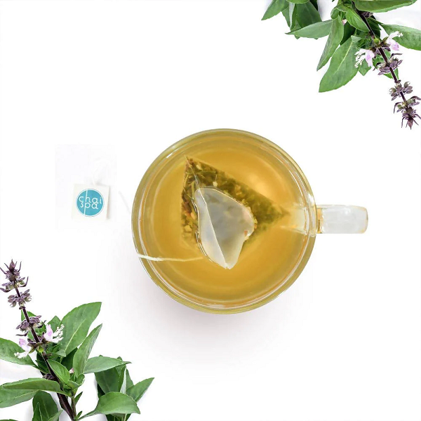 Chai Spa Tulsi Ginger Green Tea - 20 teabags image 2