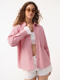 Angel Eyes Women Boyfriend Shirts image 1