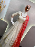 Rajwadi Silk Top & Full Flair Lehenga Dupatta image 2