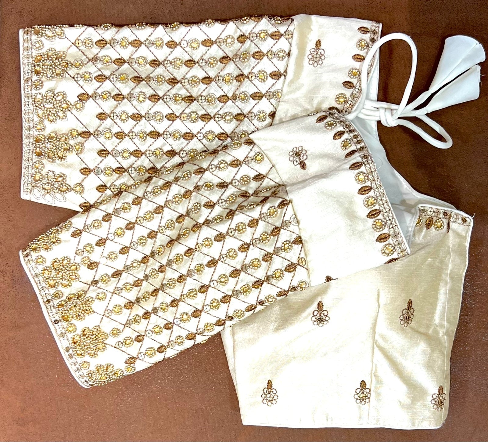 New & Khatli Work Fancy Blouse & Heavy Silk Blouse image 12