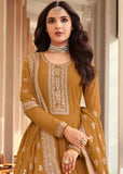 Blooming Georgette Embroidery Work Salwar Kameez Dupatta image 3
