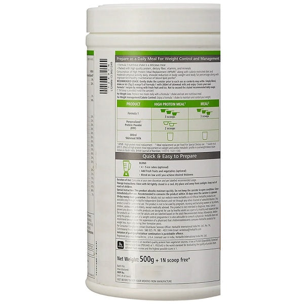Herbalife Formula 1 French Vanilla Nutritional Shake Mix – 500g image 2