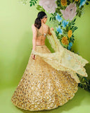 Beautiful Classic Style Indian Rangoli Silk Lehenga Choli With Dupatta image 2