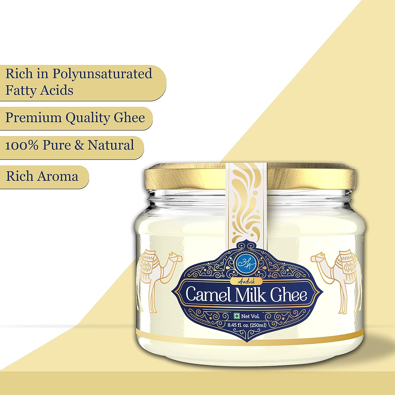 Aadvik Camel Milk Ghee (250ML) image 2