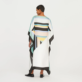 Soft Silk Crepe Kaftan, Beach Wear Caftan image 2