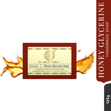 Khadi Natural Honey Glycerine Handmade Herbal Soap, 125 g image 2