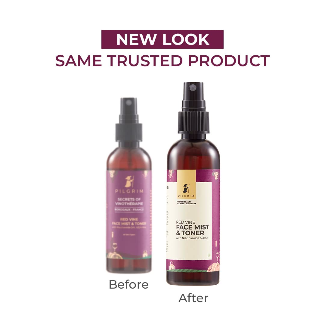 Pilgrim Red Vine Face Mist & Toner - 100 ml image 2