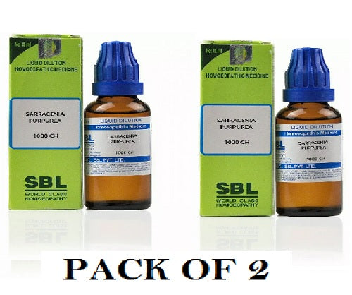 SBL Sarracenia Purpurea Homeopathy Dilution 30ml (1000ch)... pack of 2 image 1