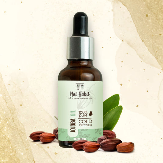 Nat Habit Pure Cold Pressed Jojoba Oil - 30 ml image 1
