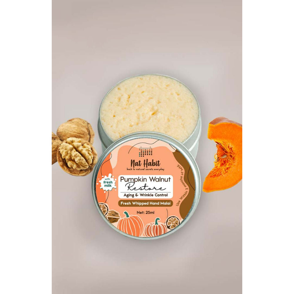 Nat Habit Pumpkin Walnut Hand Malai image 1