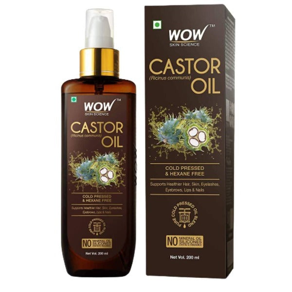 Wow Skin Science Castor Oil - 200ml image 1