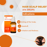 Allen Homeopathy A14 Hair Scalp Relief Drops image 2