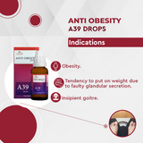 Allen Homeopathy A39 Anti Obesity Drops image 2