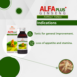 Allen Homeopathy Alfa Plus Ginseng Family Tonic image 2