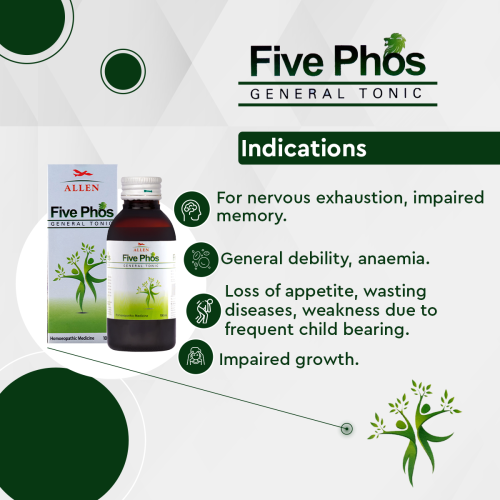 Allen Homeopathy Five Phos Tonic image 2