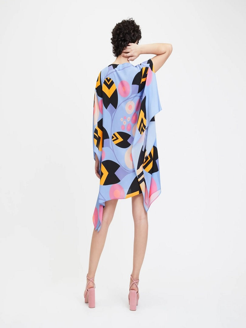 Casual Wear French Moss Printed Women Short Kaftan J5700 image 3