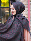 Geometric Printed Pashmina Cotton Dupatta Scarf Head Cover J5768 image 3