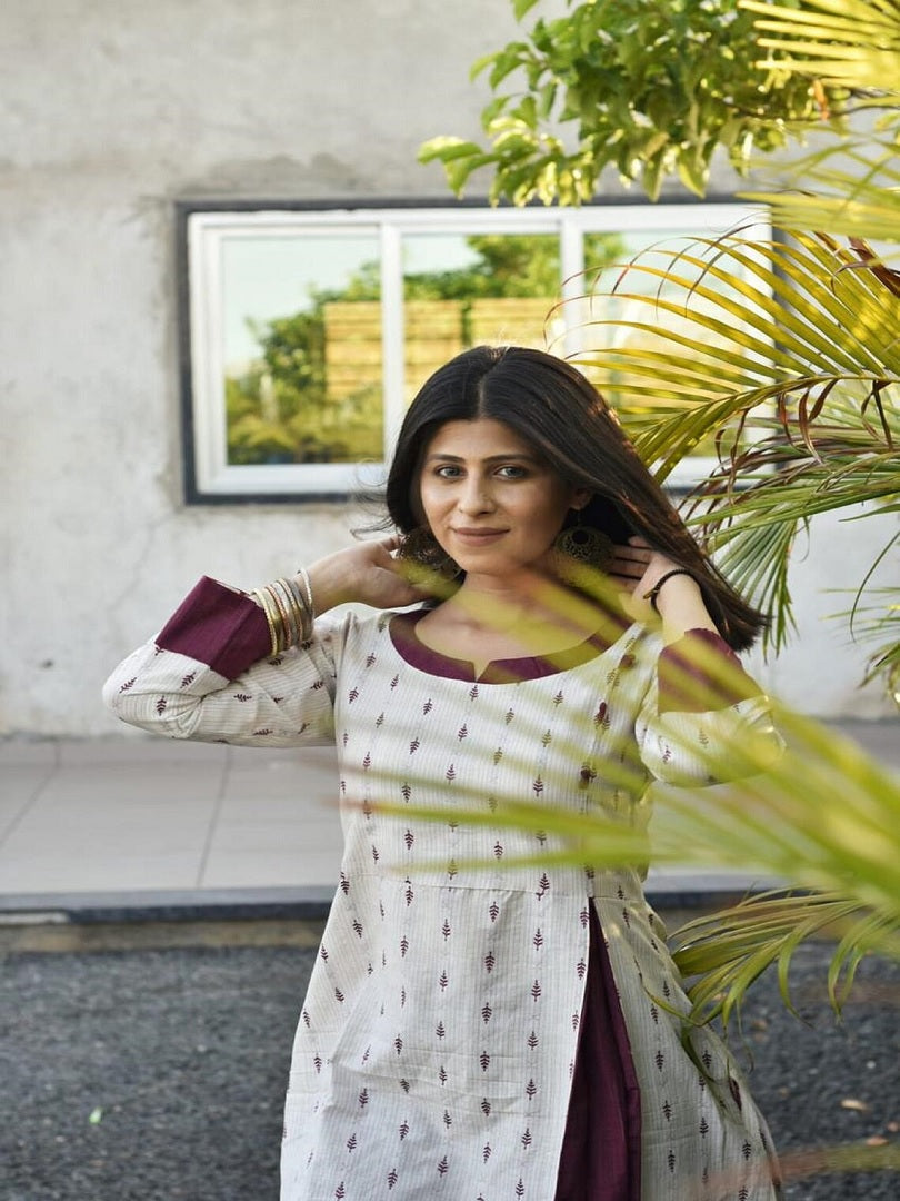 Exclusive Readymade Pure Cotton Kurti For Women's & Girl's 13-SR9 image 3