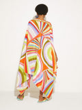 Korean BSY Circular Printed Short Kaftan Top J5720 image 2
