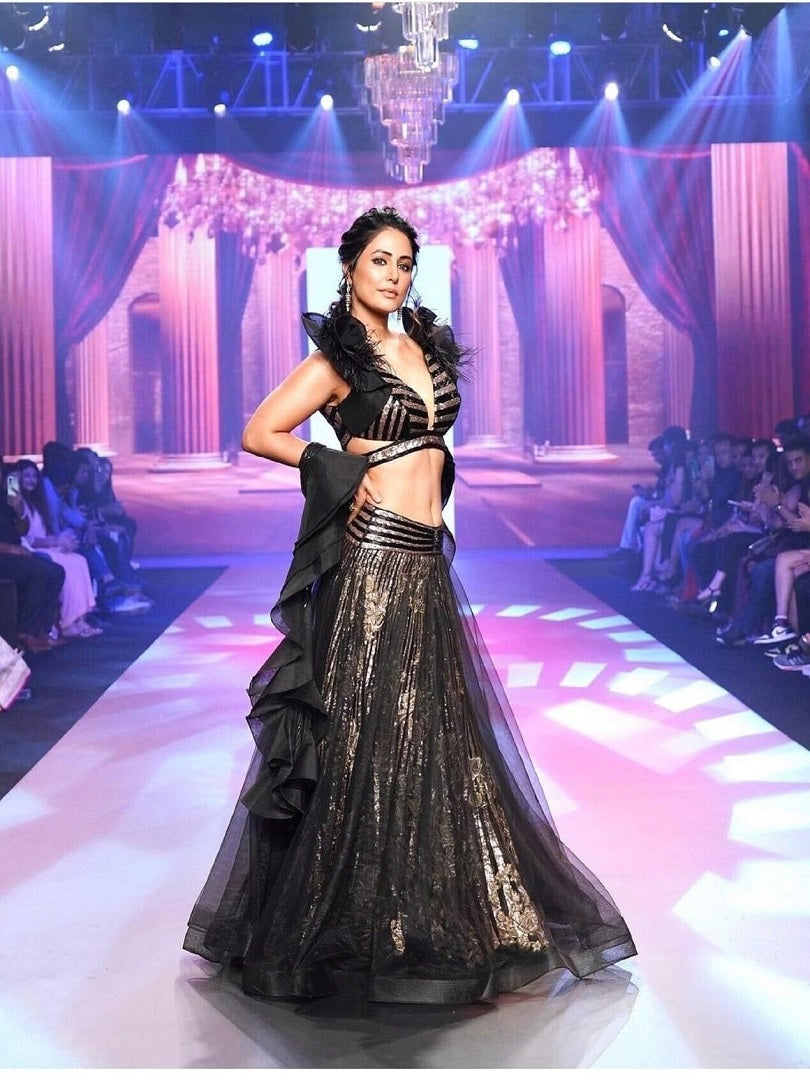 Premium Malai Satin Sequence Embroidery Work Lehenga Choli With Dupatta image 1