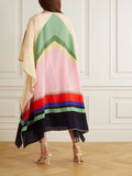 Occasion Wear Printed Soft Silk Crepe Kaftan For Women J5611 image 3
