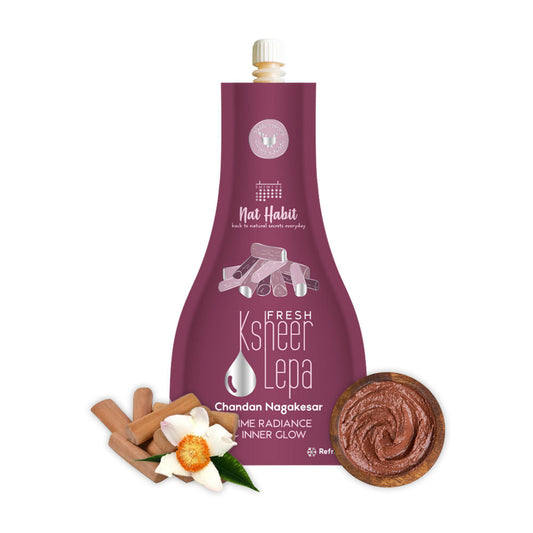 Nat Habit Fresh Chandan Nagakesar Lepa - 40 gms image 1