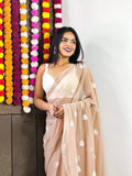 Faux Georgette Saree For Women image 9