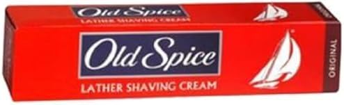 1 Original Old Spice Lather Shaving Cream Tube 70gms