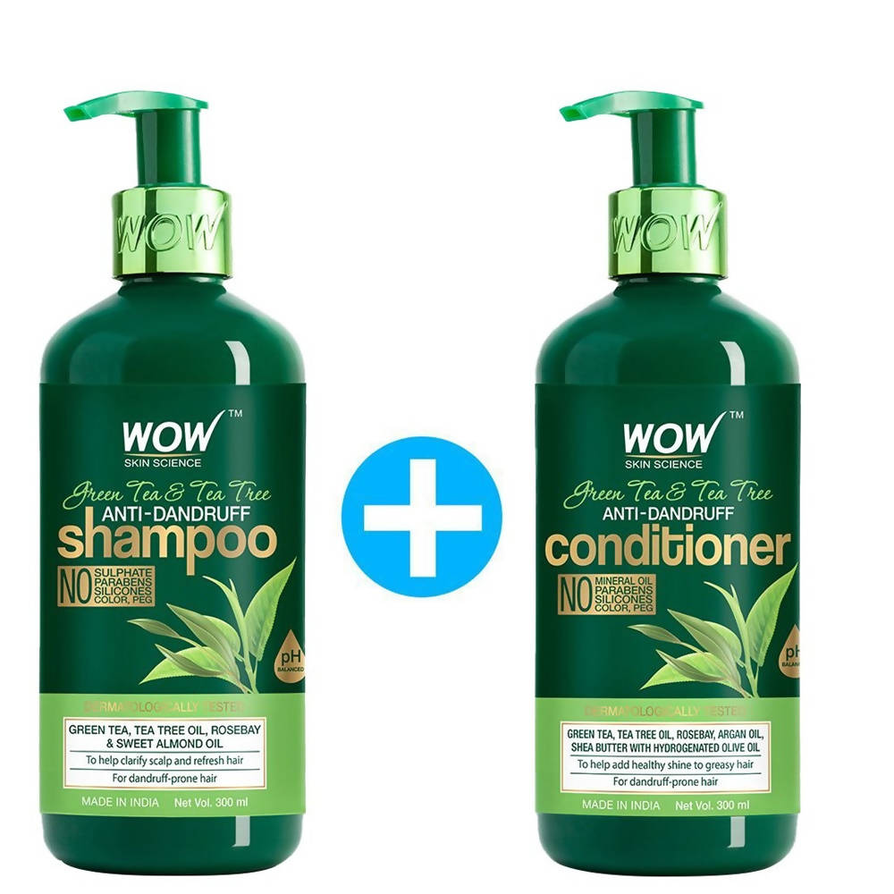 Wow Skin Science  Anti-Dandruff Shampoo & Conditioner Combo image 1
