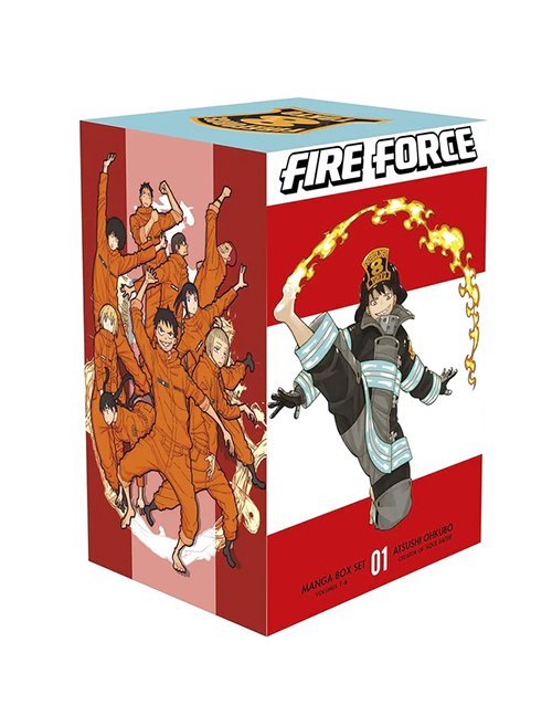 Fire Force Manga Box Set 1 (Vol. 1-6) Paperback ISBN 9798888772584 Paperback bookcover – AVRBOOKS