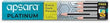 Apsara Platinum Extra Dark Pencils - Pack Of 10