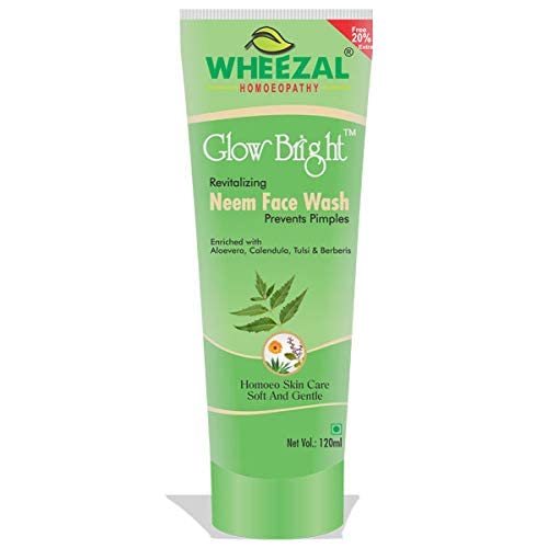Wheezal Glow Bright Neem Face Wash image 1