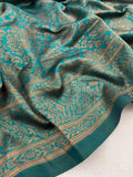 Banarasi Soft Silk Saree With Unstitched Blouse image 6