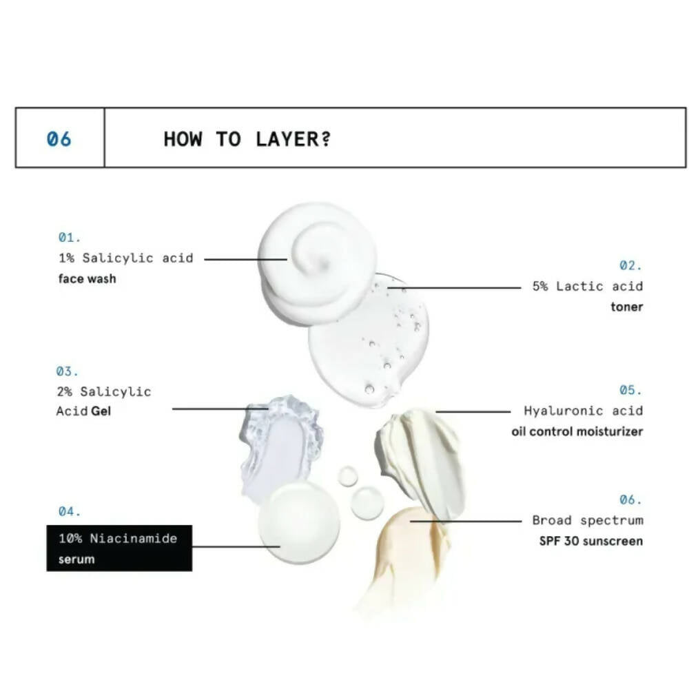 BeBodywise 10% Niacinamide Serum & 2% Salicylic Acid Gel image 3