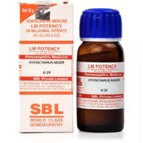 SBL Hyoscyamus Niger 0/7 LM – Homeopathic Remedy image 27