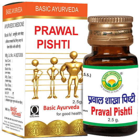 Basic Ayurveda Prawal Pishti image 1