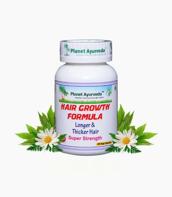 Planet Ayurveda Hair Growth Formula Capsules - 60 tabs image 2
