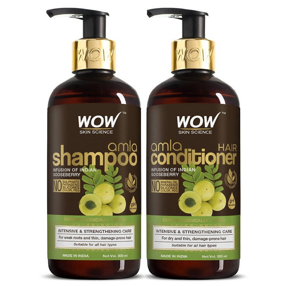 Wow Skin Science Amla Shampoo - 300 ml image 4