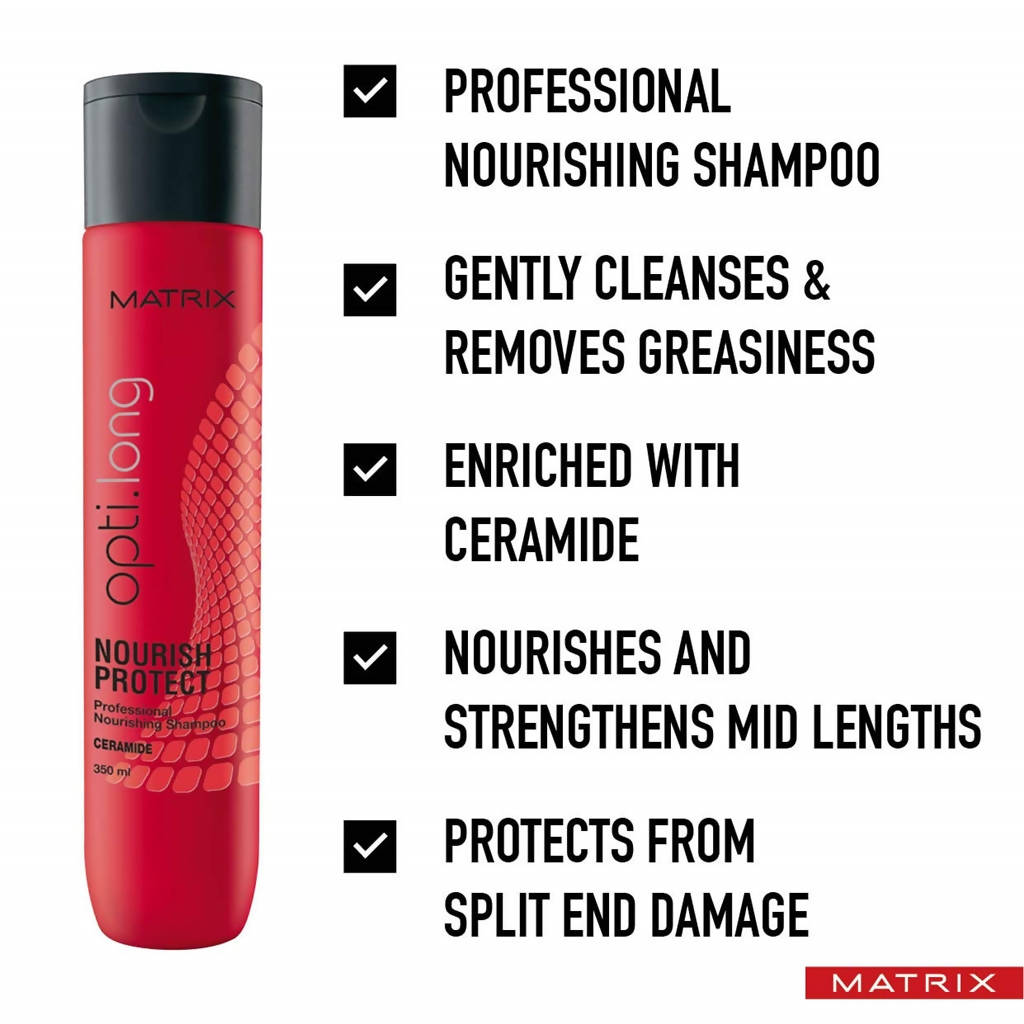 Matrix Opti Long Nourish Protect Nourishing Shampoo Ceramide image 6