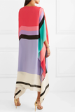 Soft Silk Crepe Kaftan, Beach Wear Caftan For Women's image 2