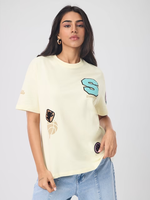 Lilo & Stitch Weird Women Oversized T-Shirts image 1