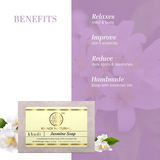Khadi Natural Herbal Jasmine Soap 125g image 3